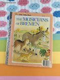 Vintage 1983 Little Golden Book: The Musicians of Bremen Hardcover