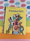 Vintage 1957 Little Golden Book: Bunnies' ABC Hardcover