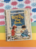 Vintage 1981 Little Golden Book: Rainy Day Play Book Hardcover