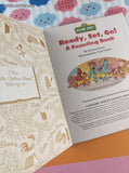 Vintage 1995 Little Golden Book: Sesame Street Ready, Set, Go! A Counting Book Hardcover