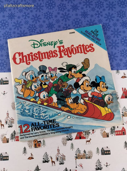 Vintage 1981 Disney's Christmas Favorites *Book Only*