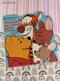 Vintage 1976 Winnie-the-Pooh and His Friends Golden Shape Book Softcover