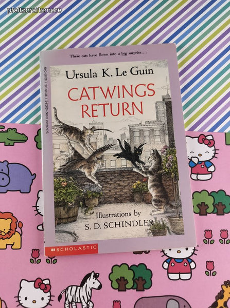 Vintage 1991 Catwings Return by Ursula K. Le Guin Softcover