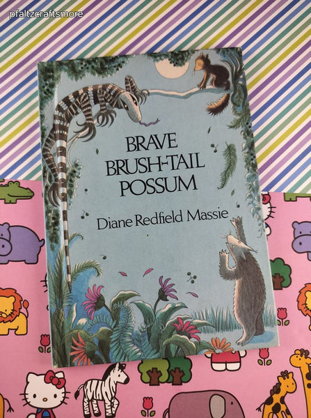 Vintage 1979 Brave Brush-Tail Possum Xerox Education Children's Choice Hardcover