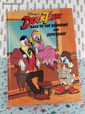 Vintage 1989 Disney's DuckTales Back to the Klondike and Superdoo!, Hardcover