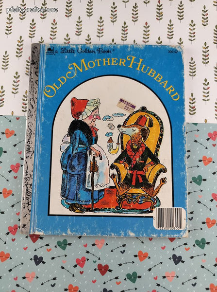Vintage 1970 Little Golden Book: Old Mother Hubbard Hardcover