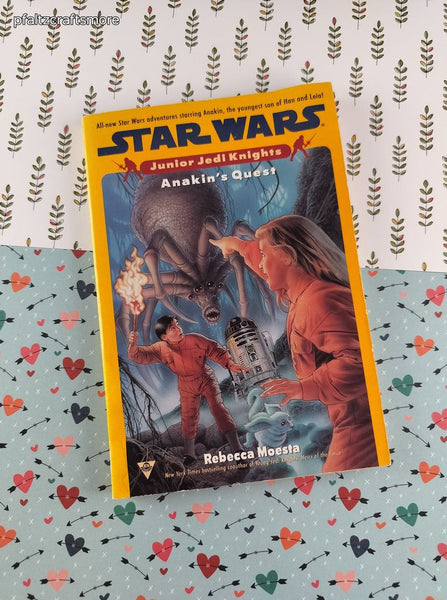 Vintage 1997 1st Printing Star Wars Junior Jedi Knights, Anakin's Quest, Softcover