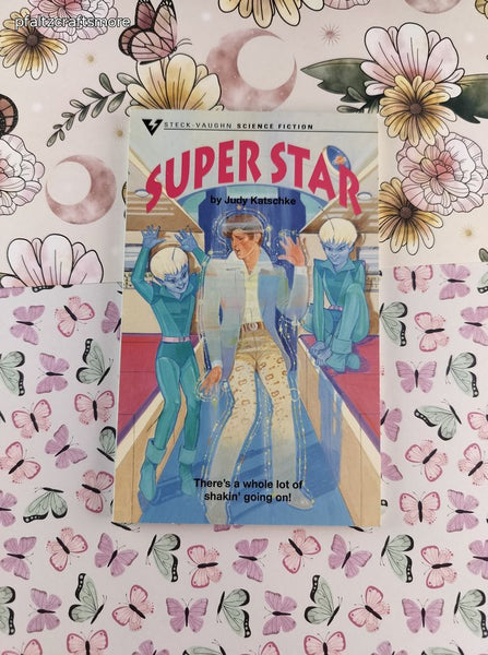 Vintage 1995 Steck-Vaughn Science Fiction "Super Star" by Judy Katschke Softcover, Like New