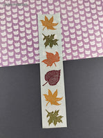 Vintage 1999 Mrs. Grossmans Autumn Leaves Sticker Sheet, Unused