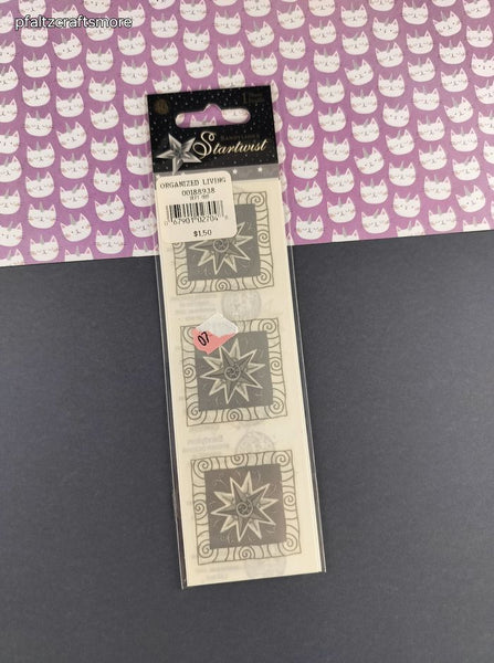 Vintage Sandylion Stickers, Startwist SHINY 1 Sheet New & Sealed