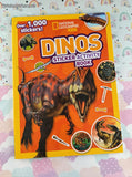 2014 National Geographic Kids Dinos Sticker Activity Book Softcover