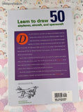 Vintage 1977 Draw 50 Airplanes, Aircraft, and Spacecraft Softcover