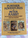 Vintage 1989 Further Adventures of Peter Rabbit by Beatrix Potter Hardcover