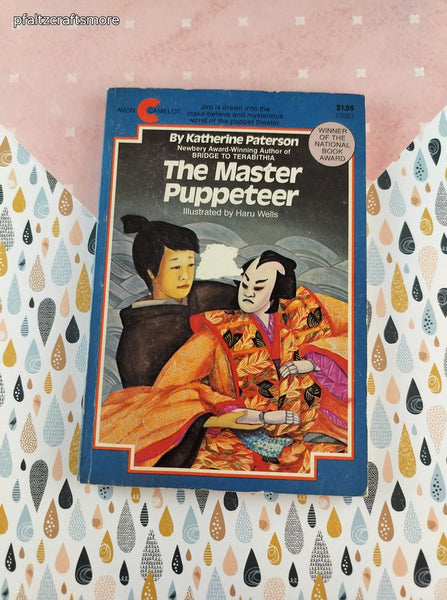 Vintage 1981 1st Printing The Master Puppeteer by Katherine Paterson Avon Camelot Softcover