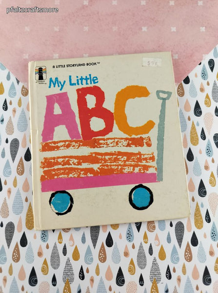 Vintage 1971 Little Storyland Book, My Little ABC Hardcover