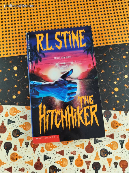 Vintage 1993 1st Printing Scholastic The Hitchhiker by R.L. Stine Softcover