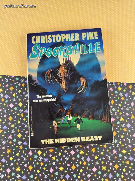 Vintage 1990's Spooksville: The Hidden Beast by Christopher Pike Softcover