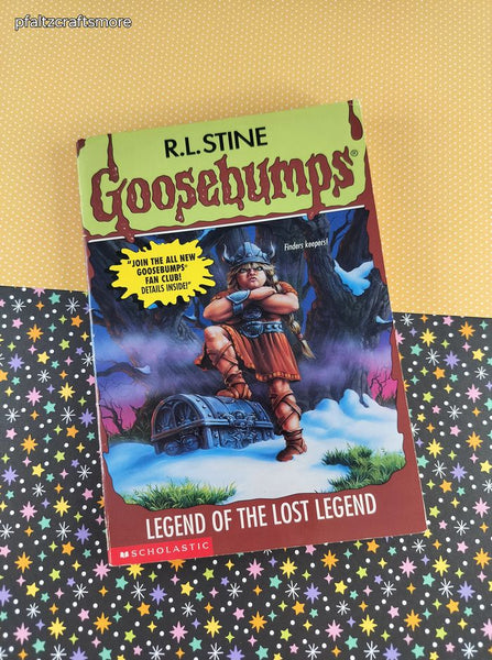 Vintage 1996 1st Printing R.L. Stine Goosebumps #47, Legend of the Lost Legend Softcover