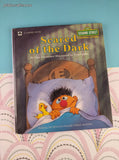 Vintage 1986 Sesame Street Growing-Up Book, Scared of the Dark Hardcover
