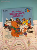 Vintage 1993 Oh, Bother! Somebody's Grumpy! Winnie the Pooh Golden Books Softcover, Like New