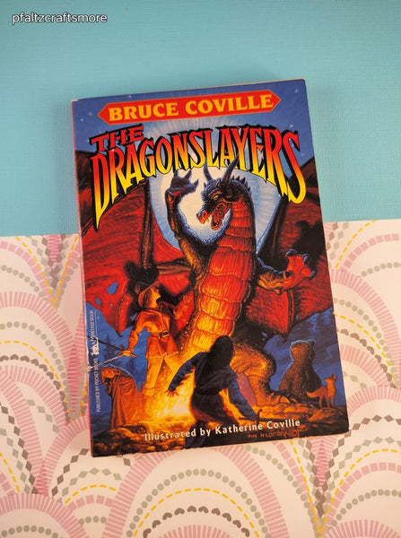 Vintage 1994 The Dragonslayers by Bruce Coville Softcover