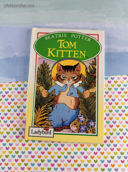 Vintage 1993 Ladybird Books Beatrix Potter Tom Kitten, Hardcover