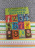 Vintage 1957 Wonder Book of Counting Rhymes Hardcover