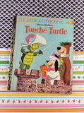 Vintage 1962 1st Printing Little Golden Book Touche Turtle Hanna-Barbera, Hardcover