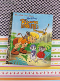 Vintage 1993 Little Golden Book: Walt Disney's The Rescuers Down Under Hardcover, Like New