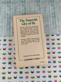 Vintage 1987 Watermill Classic The Emerald City of Oz by L. Frank Baum Softcover