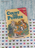 Vintage 1988 Rand McNally Junior Elf Books, Count the Puppies, Hardcover