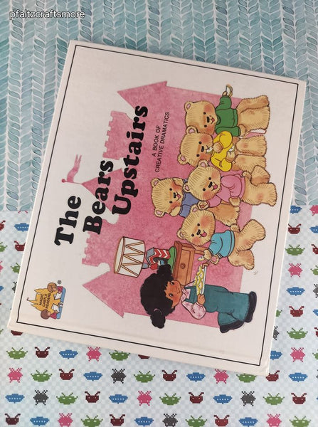 Vintage 1988 Magic Castle Readers The Bears Upstairs Hardcover, Like New