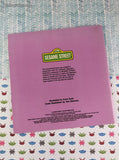 Vintage 1989 Sesame Street Big Bird BEEP Book Let's Get Dressed! Golden Softcover