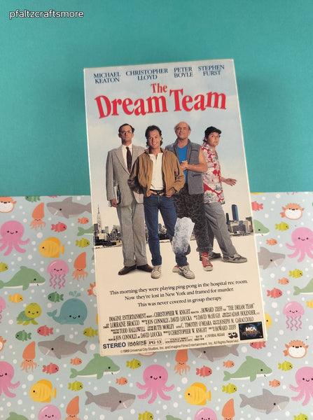Vintage 1990 The Dream Team MCA Universal VHS Tape