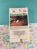 Vintage 1993 Charlotte's Web McDonalds Paramount Pictures VHS Tape