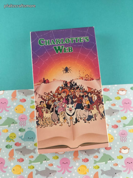 Vintage 1993 Charlotte's Web McDonalds Paramount Pictures VHS Tape