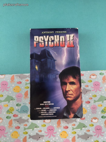 Vintage 1983 Psycho II Universal Studios VHS Tape