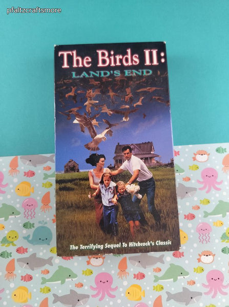 Vintage 1994 The Birds II: Land's End VHS Tape