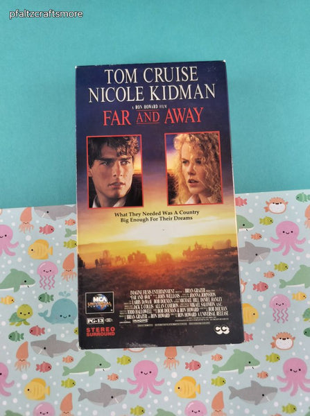 Vintage 1992 Far and Away MCA Universal VHS Tape