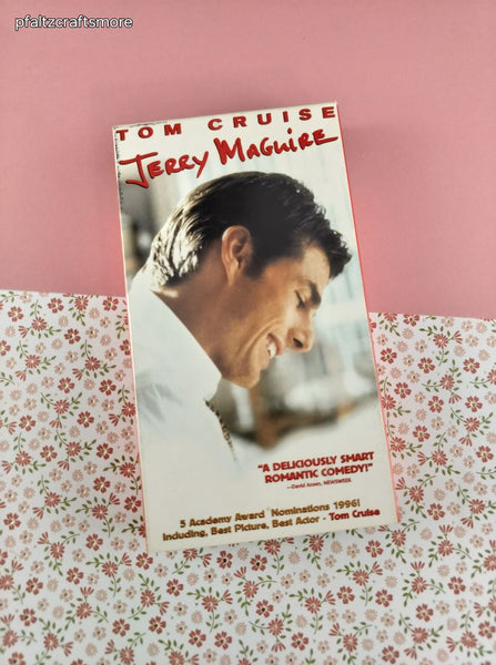 Vintage 1997 Tom Cruise Jerry MaGuire Columbia TriStar VHS Tape
