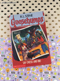 Vintage 1990's R.L. Stine Goosebumps #4, Say Cheese and Die! Softcover
