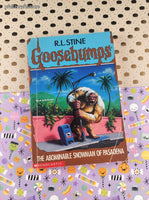 Vintage 1990's R.L. Stine Goosebumps #38, The Abominable Snowman of Pasadena Softcover