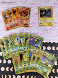 Vintage 1990's Bulk (Japanese) Pokemon Card Lot, 64 Uncommon Gym Series WOTC Cards No Duplicates