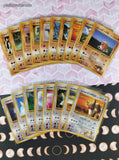Vintage 1990's Bulk (Japanese) Pokemon Card Lot, 62 Common Gym Series WOTC Cards No Duplicates