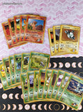 Vintage 1990's Bulk (Japanese) Pokemon Card Lot, 62 Common Gym Series WOTC Cards No Duplicates