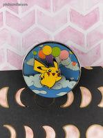 2021 Nintendo Pokemon Celebrations 25th Anniversary Flying & Surfing Enamel Pin/Brooch