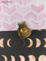 Vintage Sailor Moon Usagi Pink Heart Enamel Pin/Brooch, Bandai Japan TKTAT