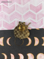 Vintage Sailor Moon Usagi Pink Hearts Enamel Pin/Brooch, Bandai Japan TKTAT