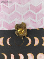 Vintage Sailor Moon Chibiusa Pink Heart Enamel Pin/Brooch, Bandai Japan TKTAT