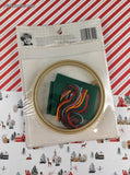 Vintage 1987 Designs for the Needle NOEL Counted Cross Stitch #3124/Ribbon Wreath NEW